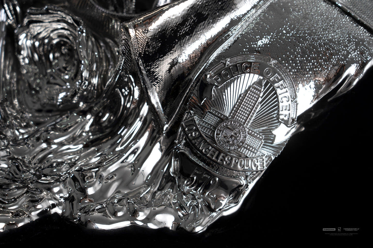 Terminator 2 T-1000 1:1 Scale Art Mask - Liquid Metal