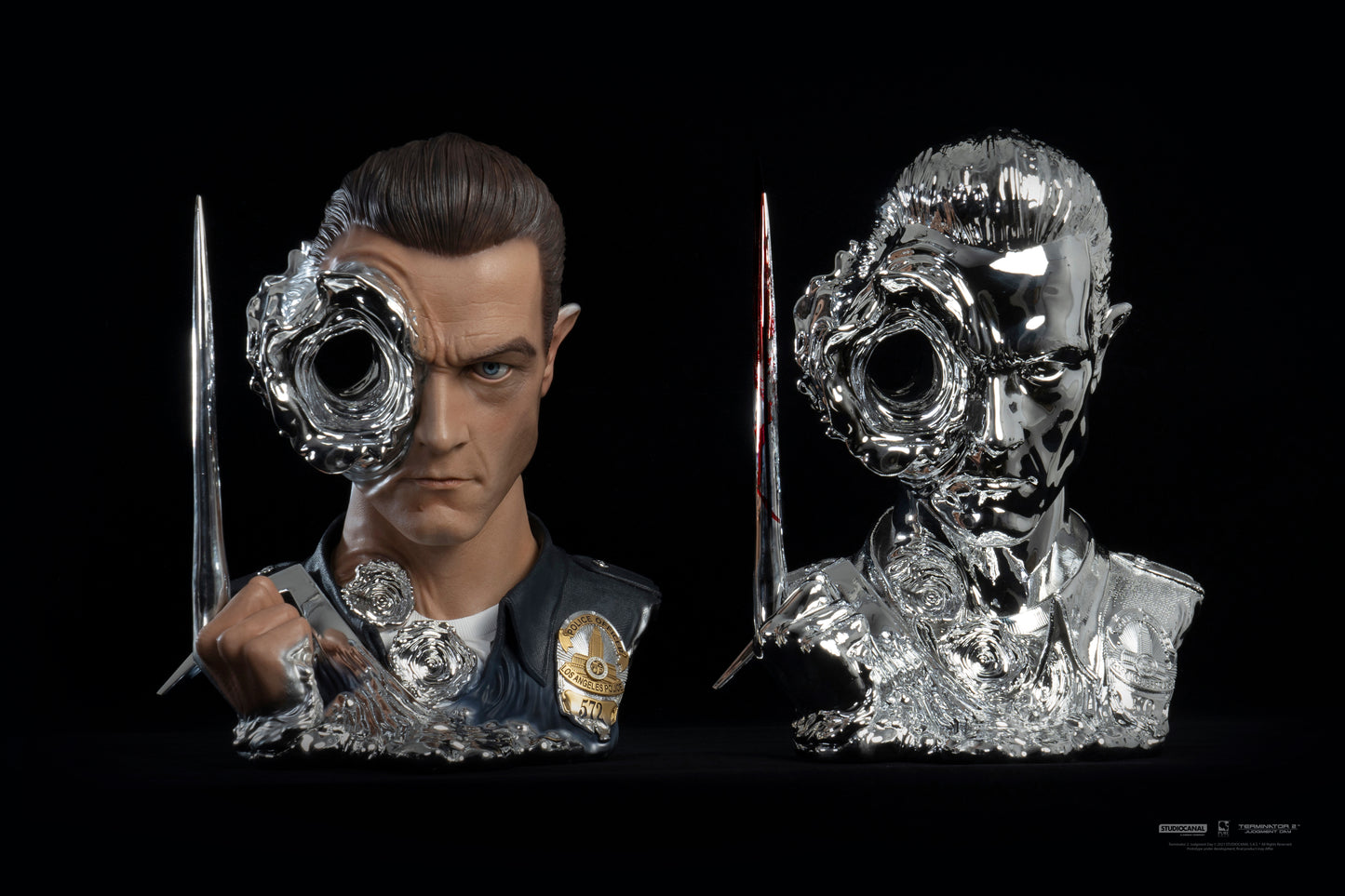 Terminator 2 T-1000 Liquid Metal Art Mask Deluxe