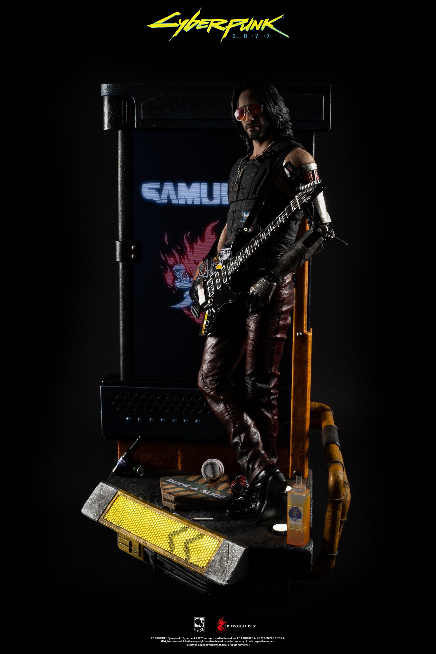 Cyberpunk 2077 - Johnny Silverhand 1:4 Scale Exclusive Statue
