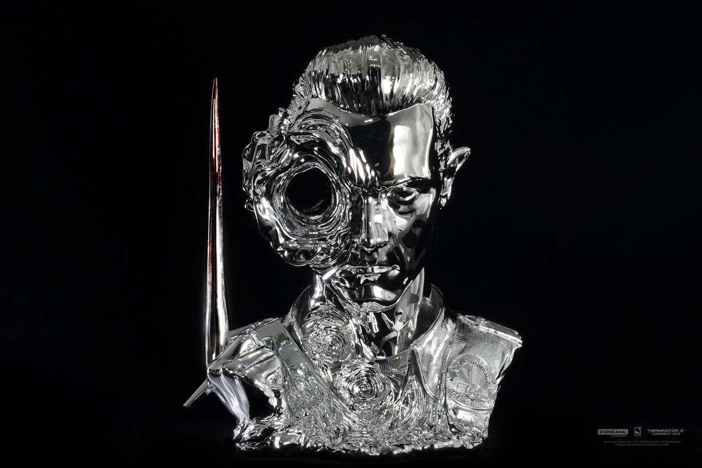 Terminator 2 T-1000 Liquid Metal Art Mask Deluxe