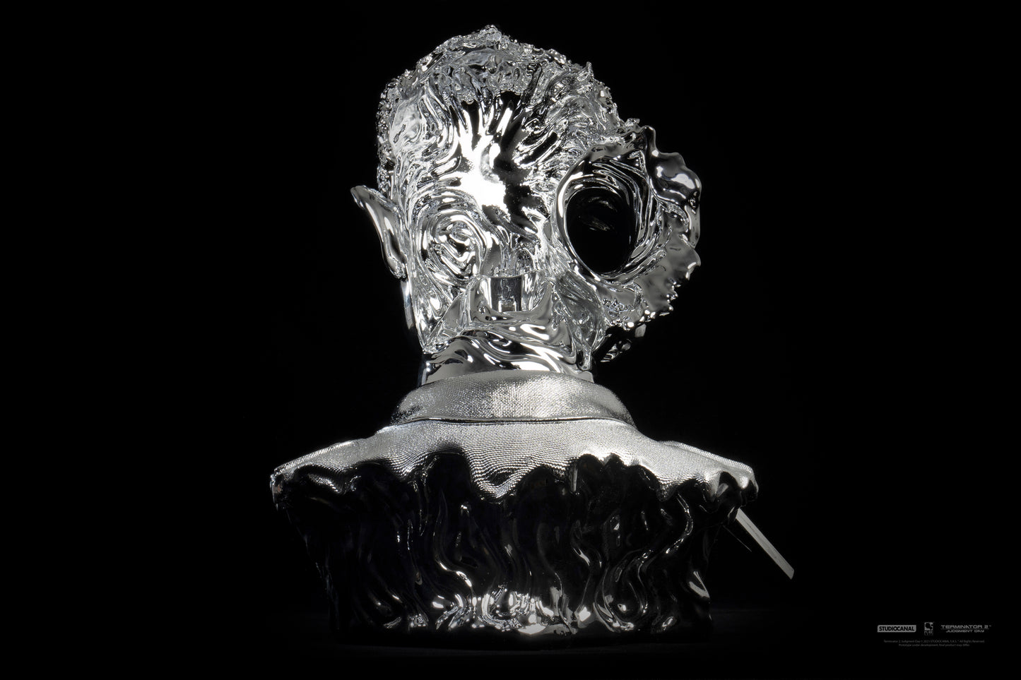Terminator 2 T-1000 1:1 Scale Art Mask - Liquid Metal