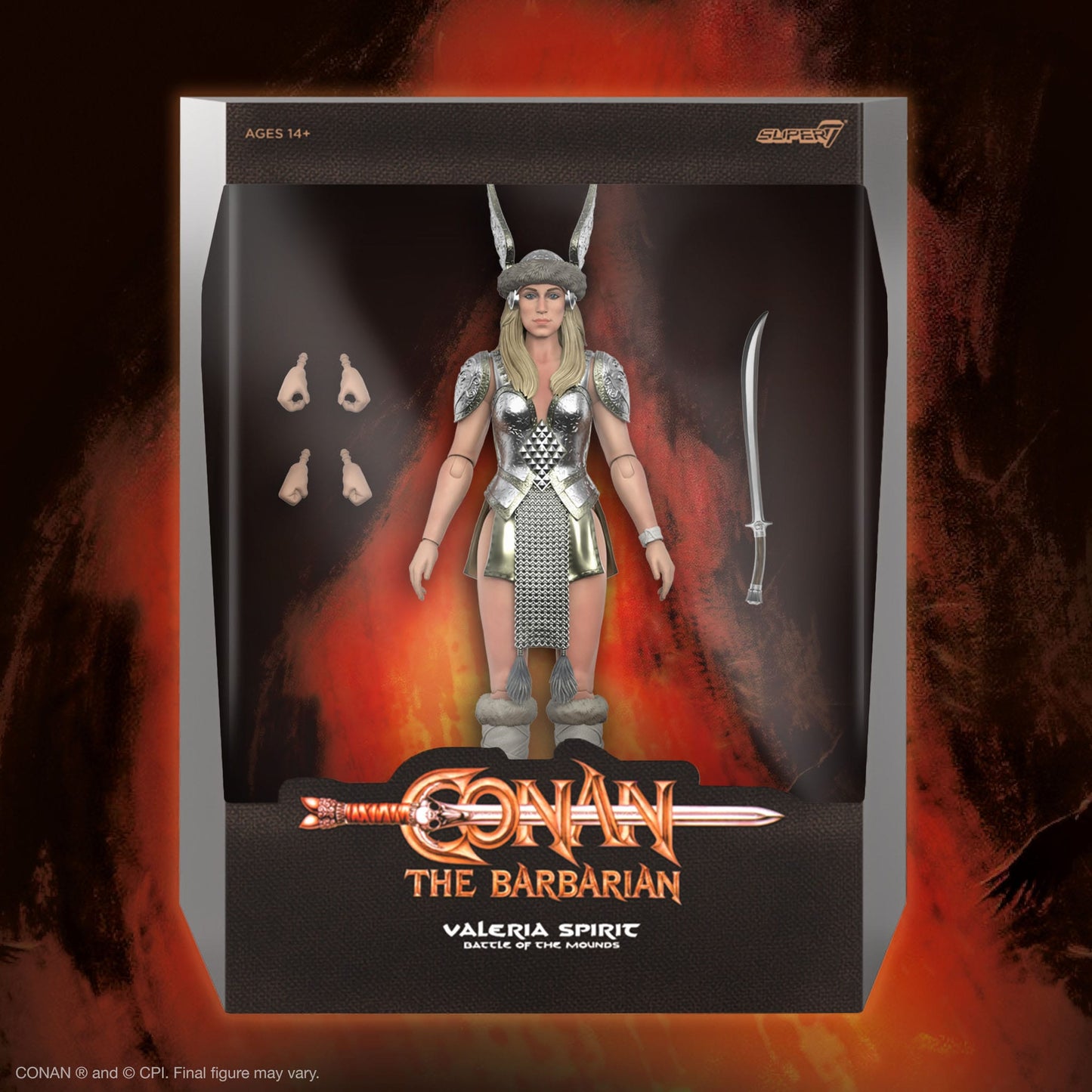 Conan der Barbar Ultimates Actionfigur Valeria Spirit (Battle of the Mounds) 18 cm