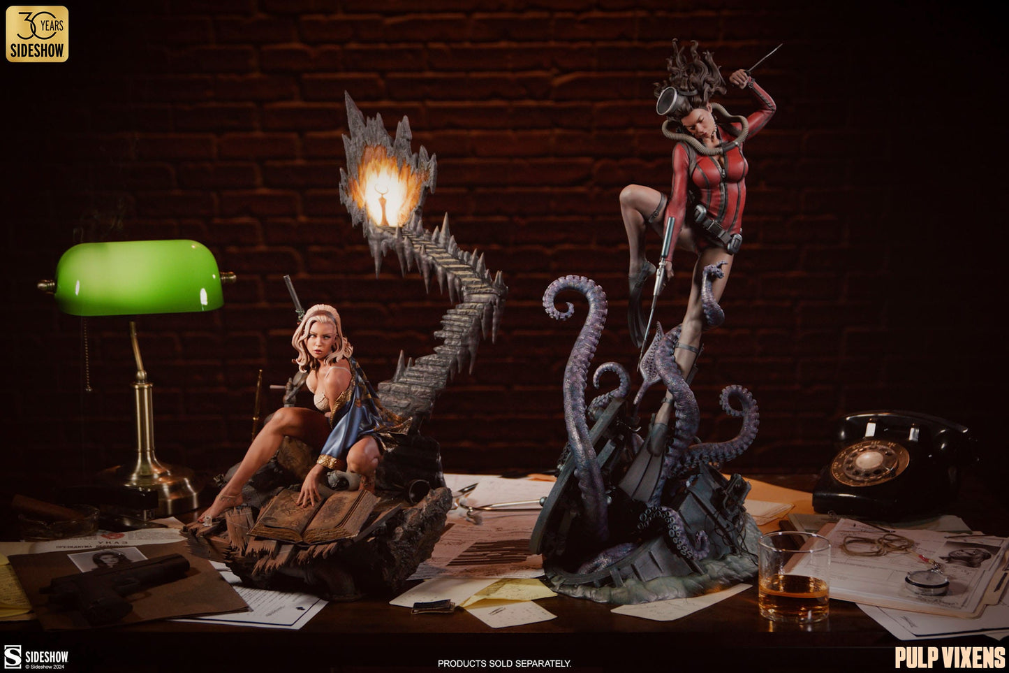 Sideshow Originals: Pulp Vixens - Deep Down 1:4 Scale Statue