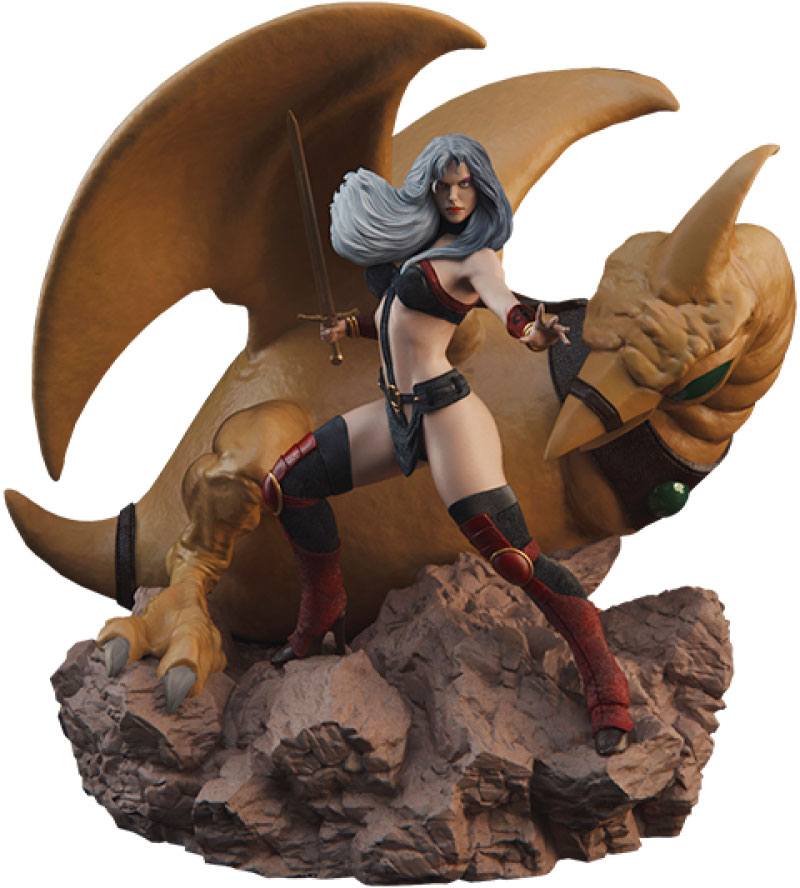 Heavy Metal PVC Statue 1/10 Taarna Deluxe 30 cm