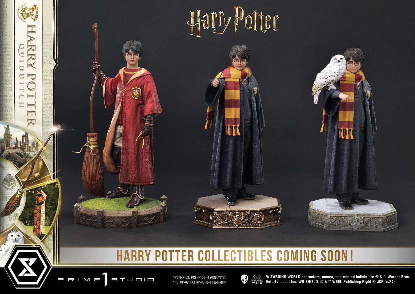 Harry Potter Prime Collectibles Statue 1/6 Harry Potter Quidditch Edition