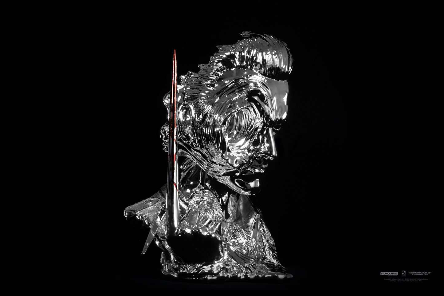 Terminator 2 T-1000 Liquid Metal Art Mask Deluxe