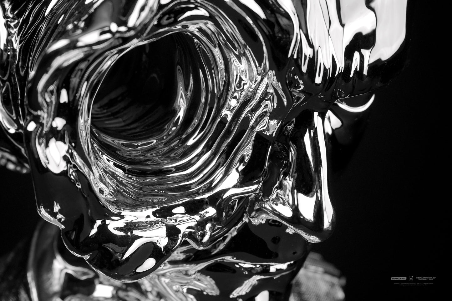 Terminator 2 T-1000 1:1 Scale Art Mask - Liquid Metal