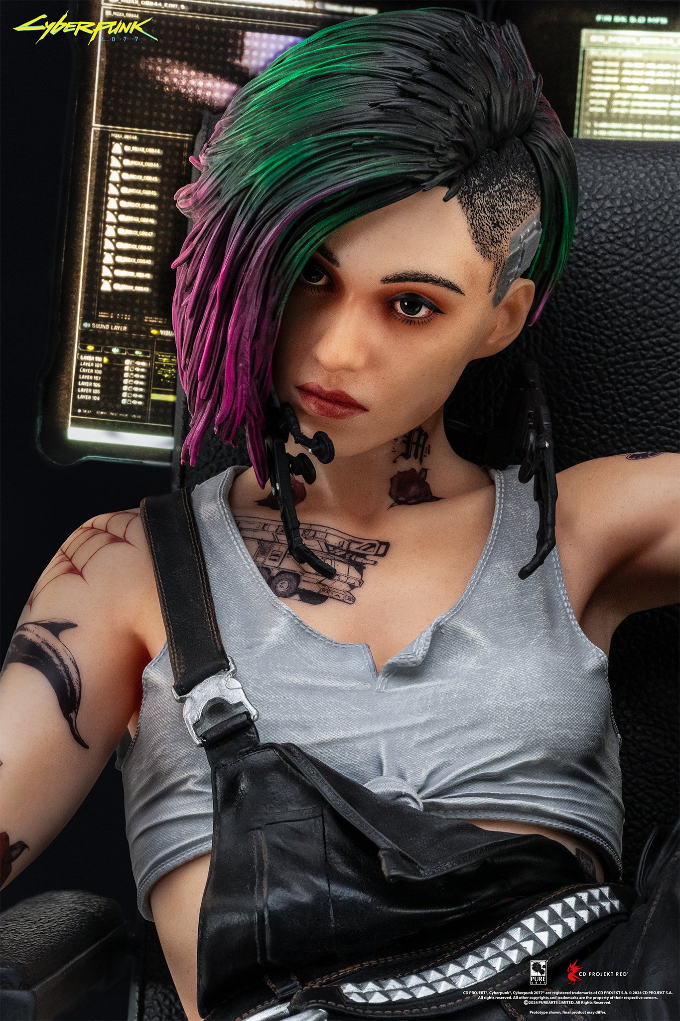 Cyberpunk 2077 - Judy Alvarez 1:4 Scale Statue
