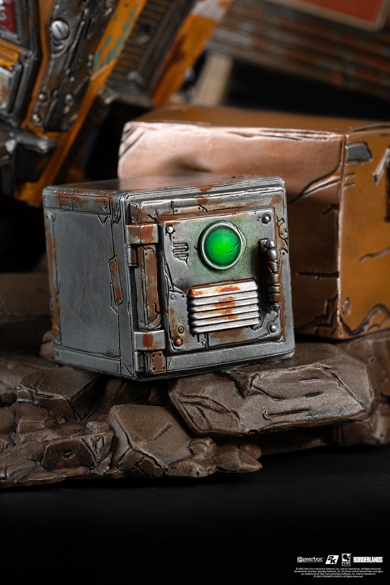 Borderlands Psycho & Claptrap 1/6 Scale Diorama