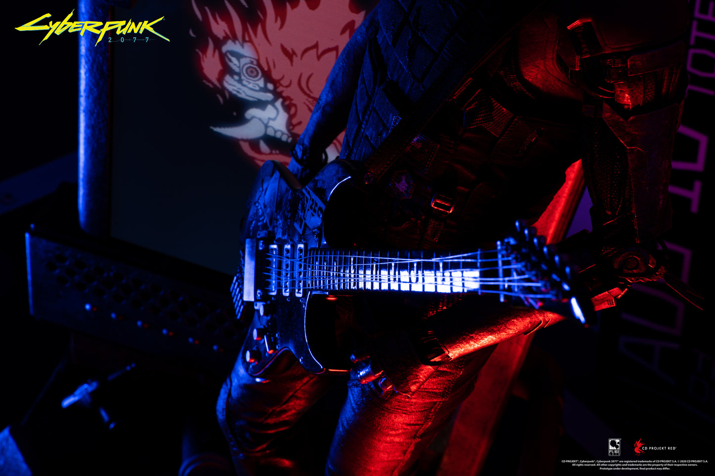 Cyberpunk 2077 - Johnny Silverhand 1:4 Scale Exclusive Statue