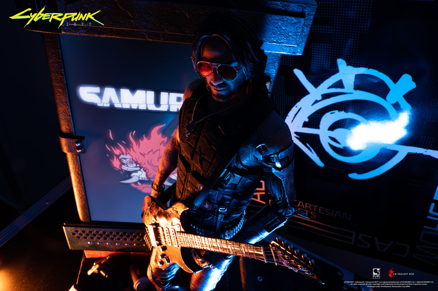 Cyberpunk 2077 - Johnny Silverhand 1:4 Scale Exclusive Statue