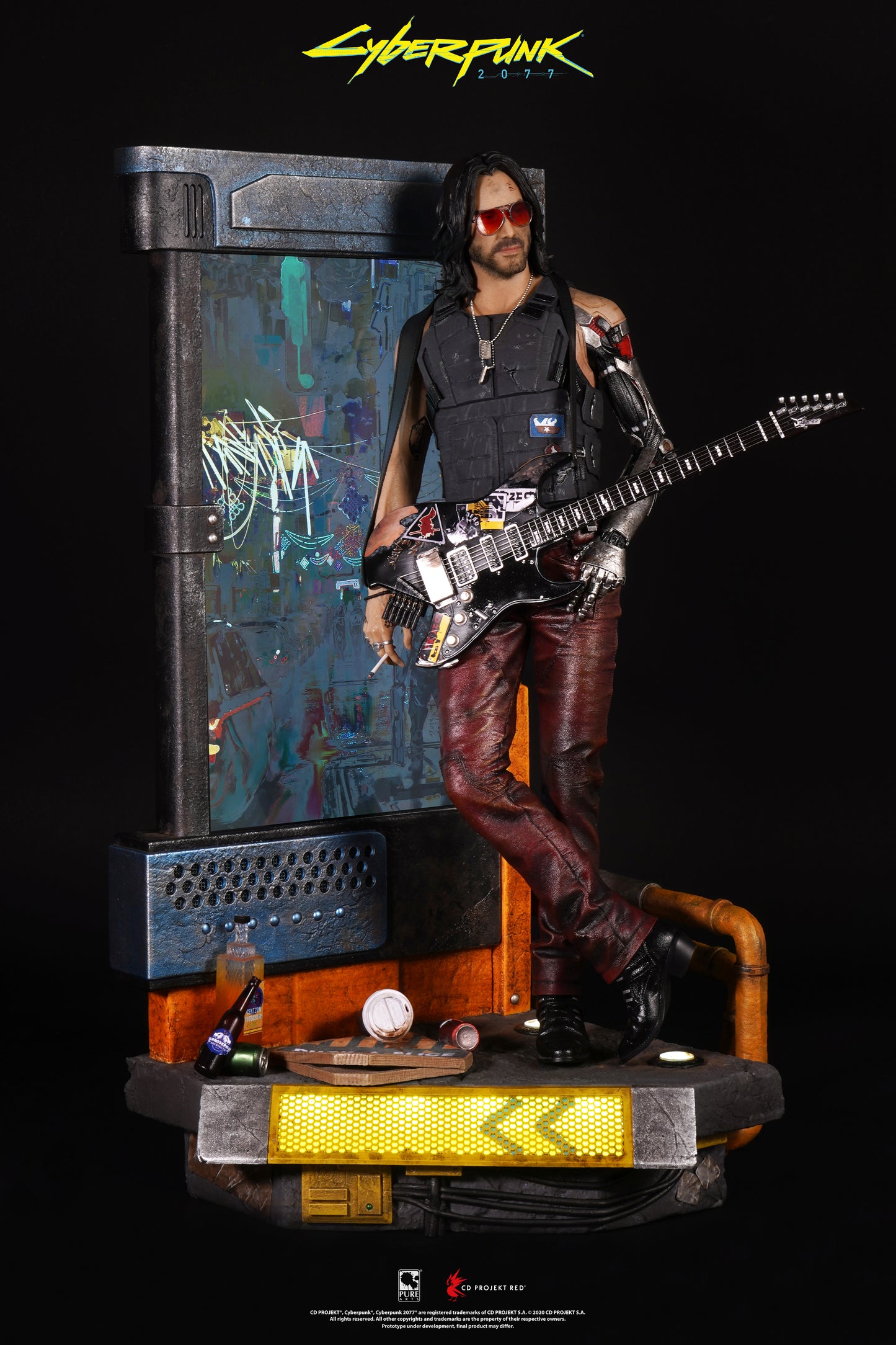 Cyberpunk 2077 - Johnny Silverhand 1:4 Scale Exclusive Statue