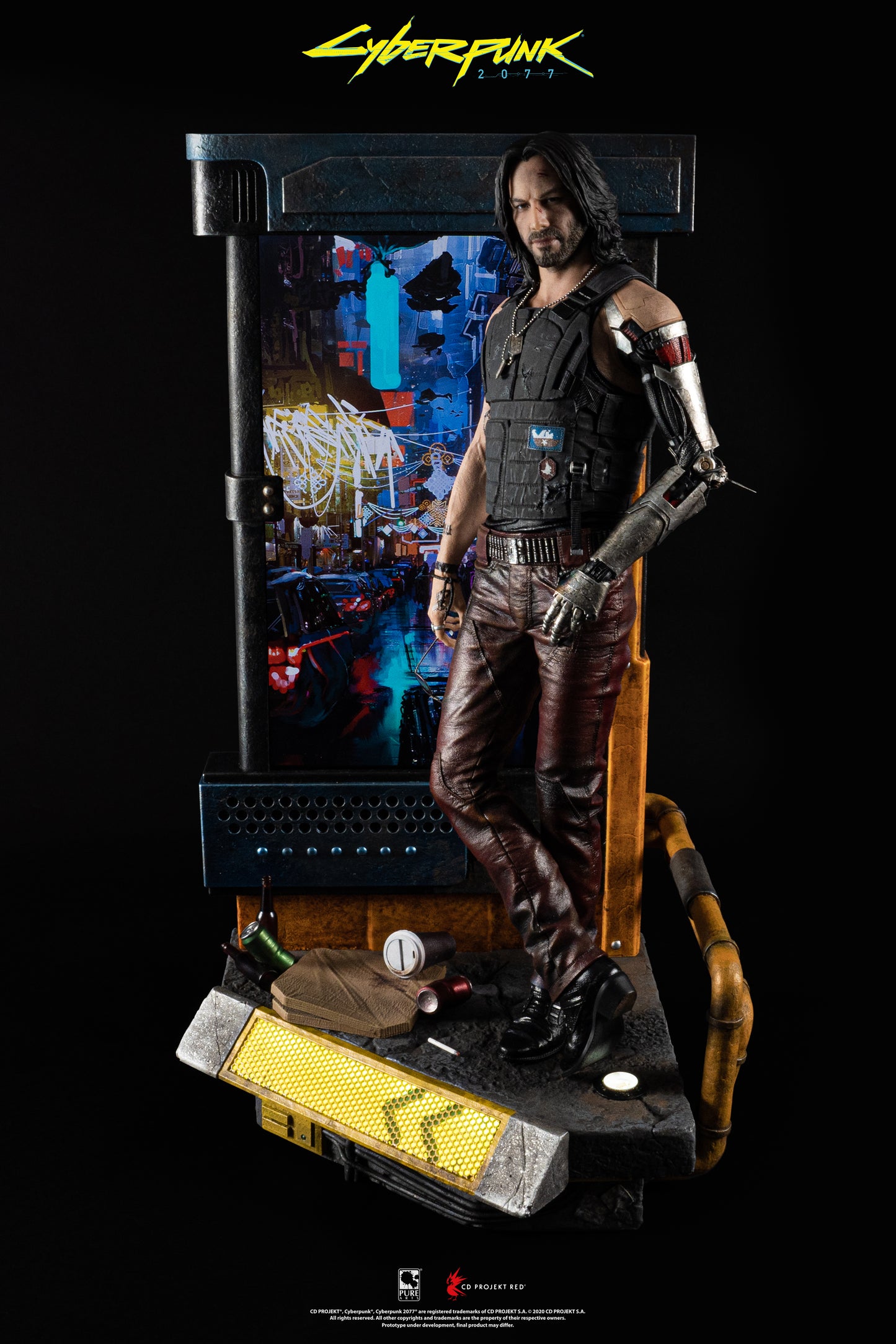 Cyberpunk 2077 - Johnny Silverhand 1:4 Scale Exclusive Statue