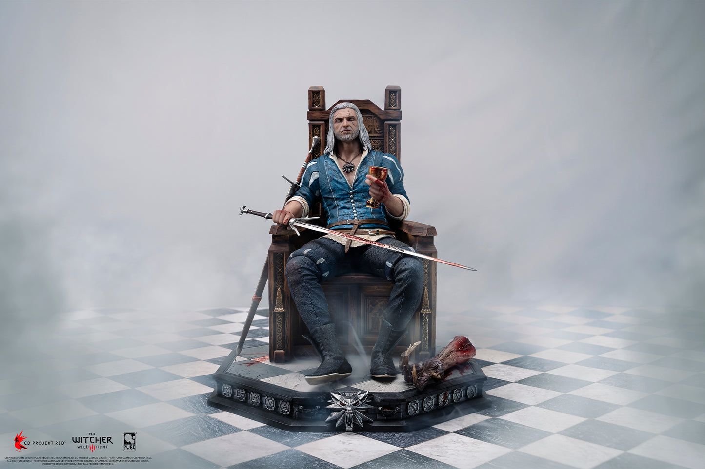 The Witcher 3 - Wild Hunt Geralt 1:6 Scale Statue