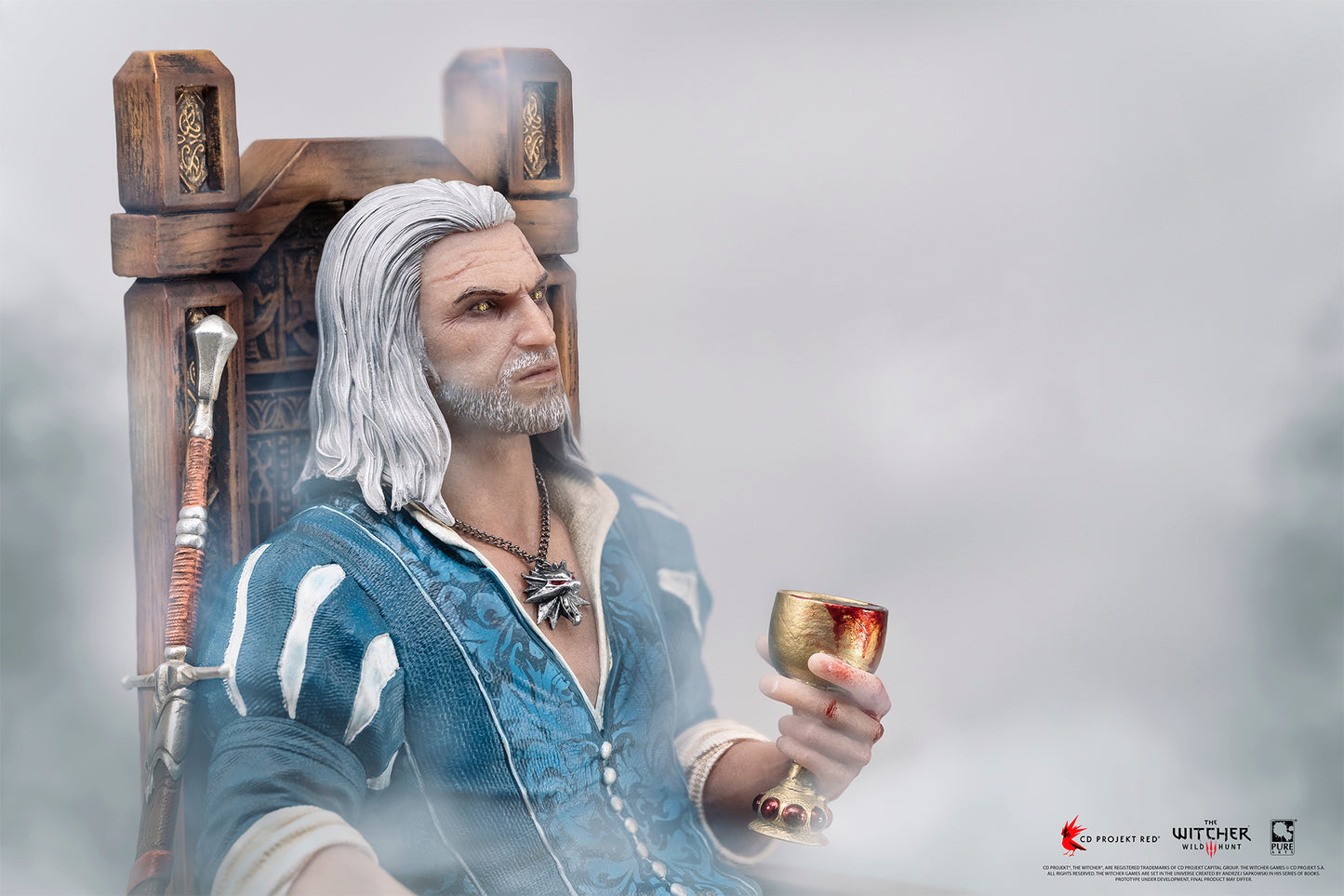 The Witcher 3 - Wild Hunt Geralt 1:6 Scale Statue