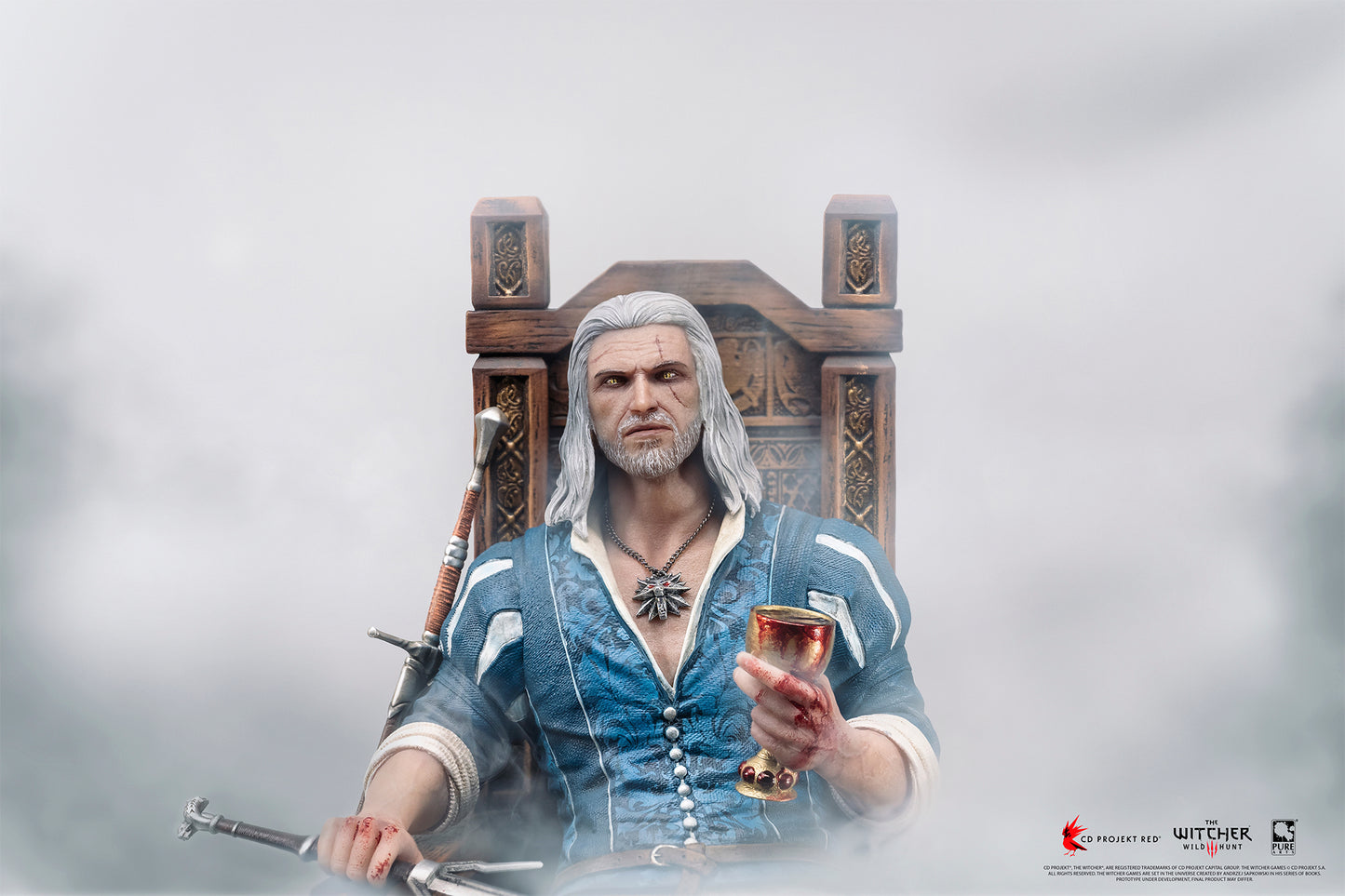 The Witcher 3 - Wild Hunt Geralt 1:6 Scale Statue