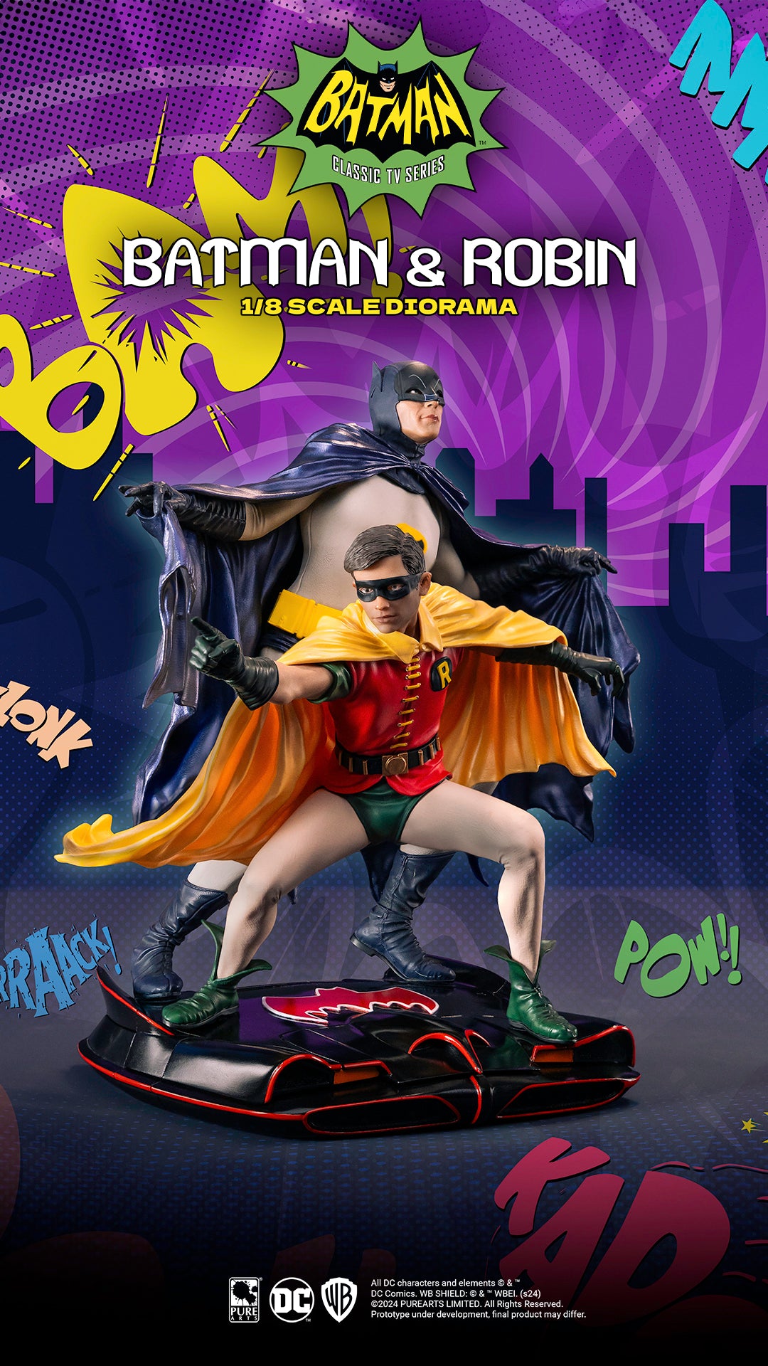 Batman & Robin 1966 1/8 PVC