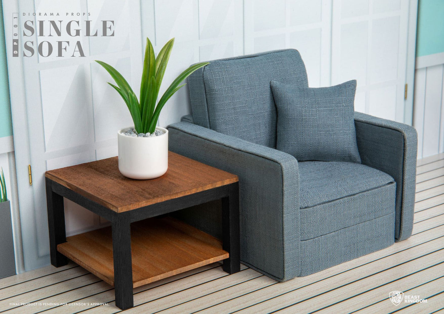 Diorama Props Series Zubehör-Set Single Sofa Set