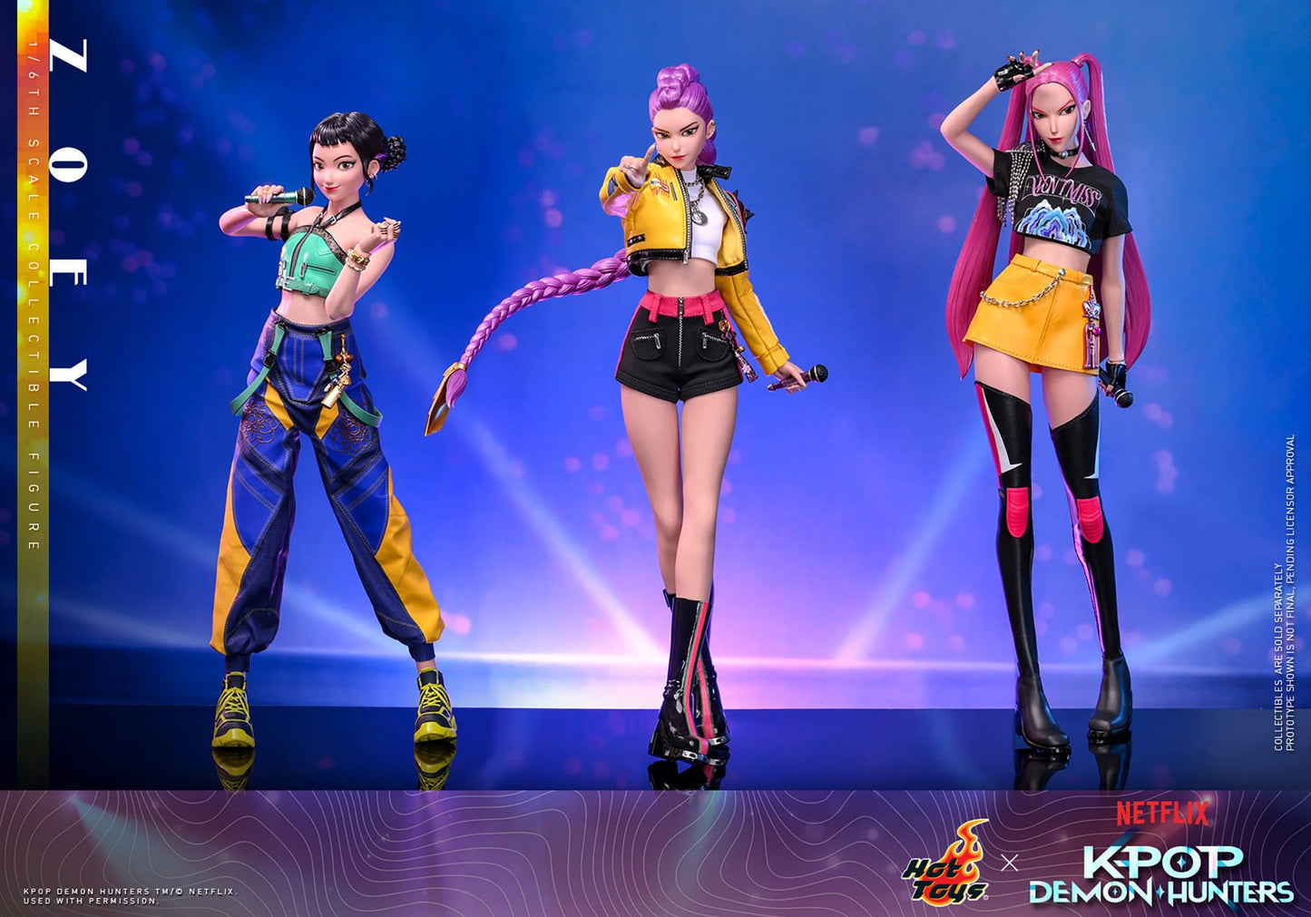 KPop Demon Hunters Actionfigur 1/6 Zoey 27 cm