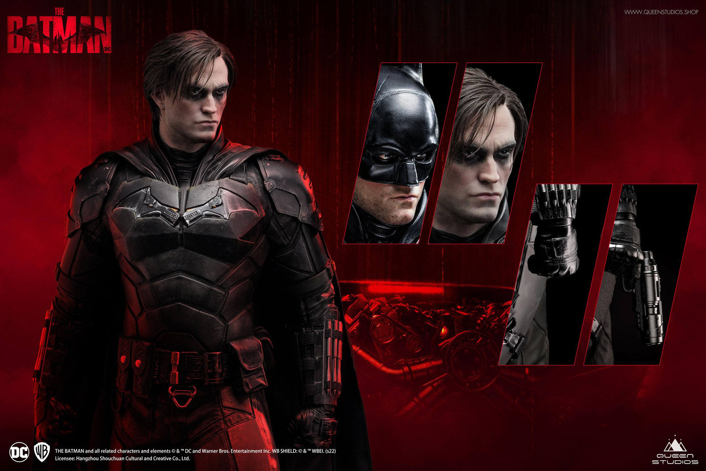 The Batman Statue 1/3 The Batman Deluxe Edition 71 cm
Statuen DC Comics