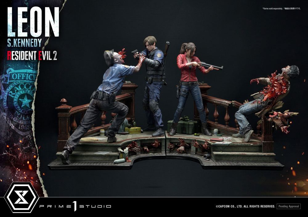 Resident Evil 2 Statue Leon S. Kennedy 58 cm