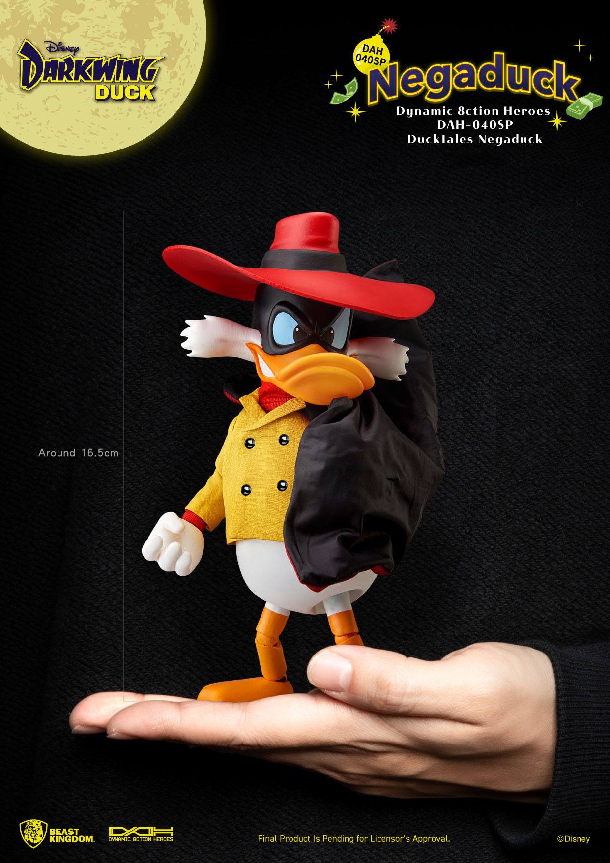 NegaDuck Dynamic 8ction Heroes Actionfigur 1/9 NegaDuck 16 cm