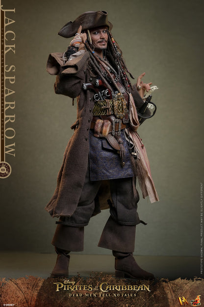 Pirates of the Caribbean: Dead Men Tell No Tales - Jack Sparrow 1:6 Scale Figure