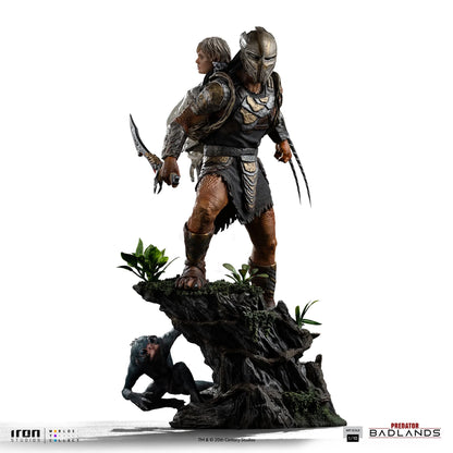 Statue Predator Dek & Thia - Predator: Badlands - Art Scale 1/10 - Iron Studios