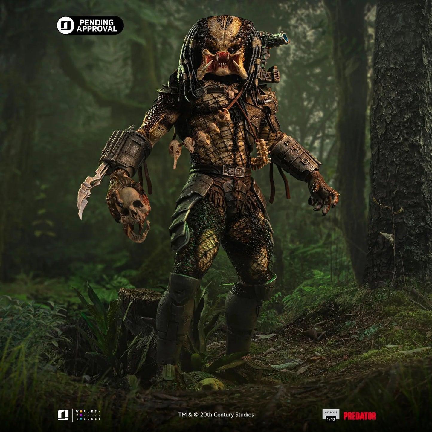 Statue Jungle Hunter - Predator - Art Scale 1/10 - Iron Studios