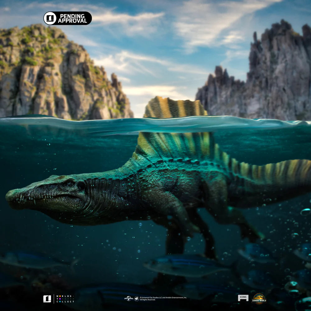 Statue Spinosaurus - Jurassic World: Rebirth - Icons - Iron Studios