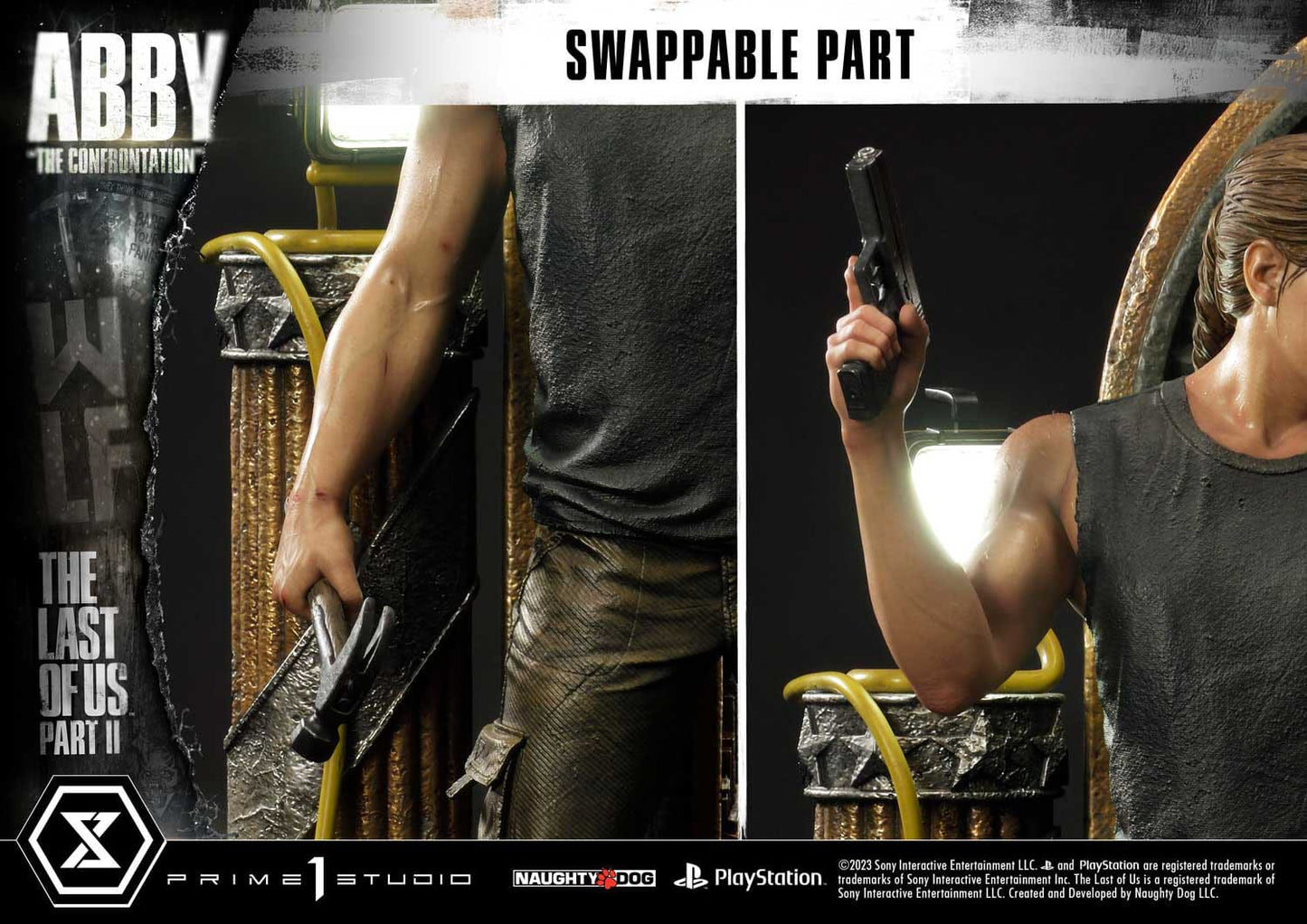 The Last of Us Part II Ultimate Premium Masterline Series Statue 1/4 Abby "The Confrontation" Bonus Version 58 cm