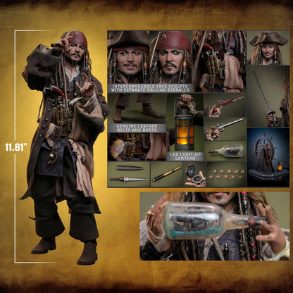 Pirates of the Caribbean: Dead Men Tell No Tales - Jack Sparrow 1:6 Scale Figure