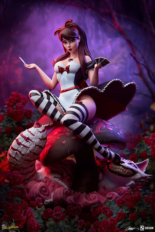 Fairytale Fantasies Collection Statue Alice in Wonderland Game of Hearts Edition 34 cm
