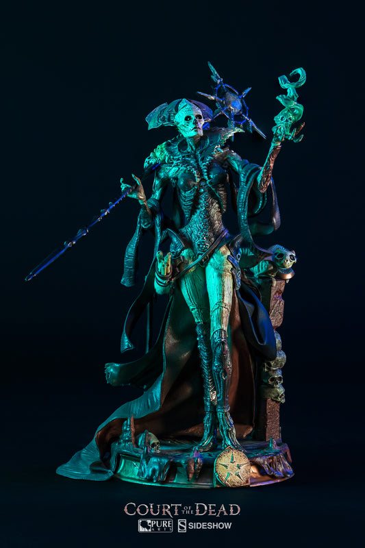 Court Of The Dead - Xiall, Osteomancer's Vision 1:8 Scale PVC Statue