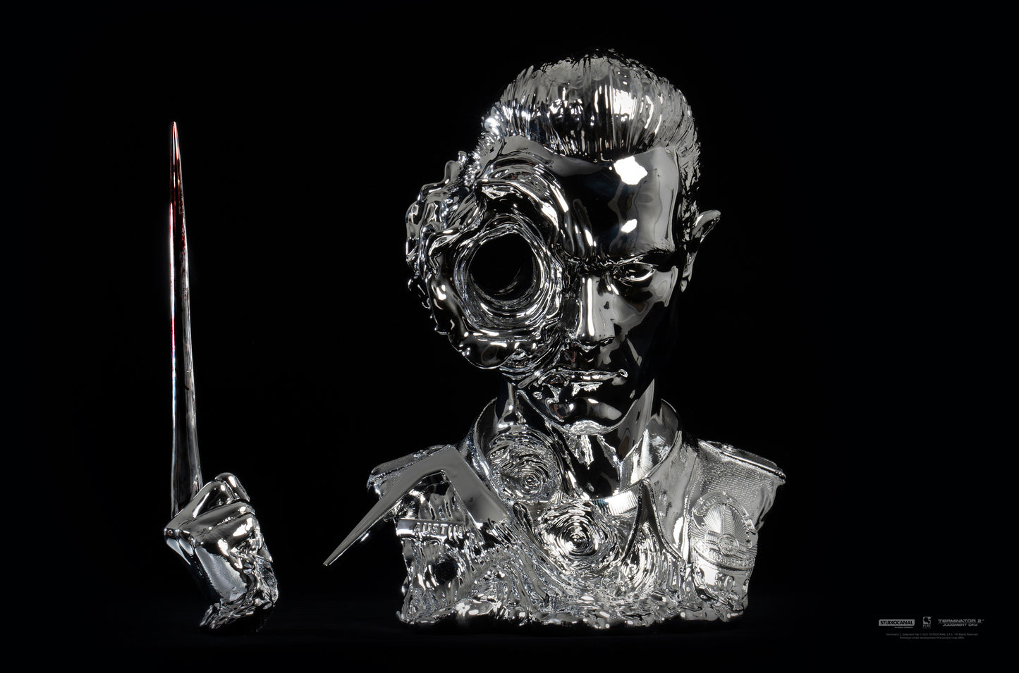 Terminator 2 T-1000 Liquid Metal Art Mask Deluxe