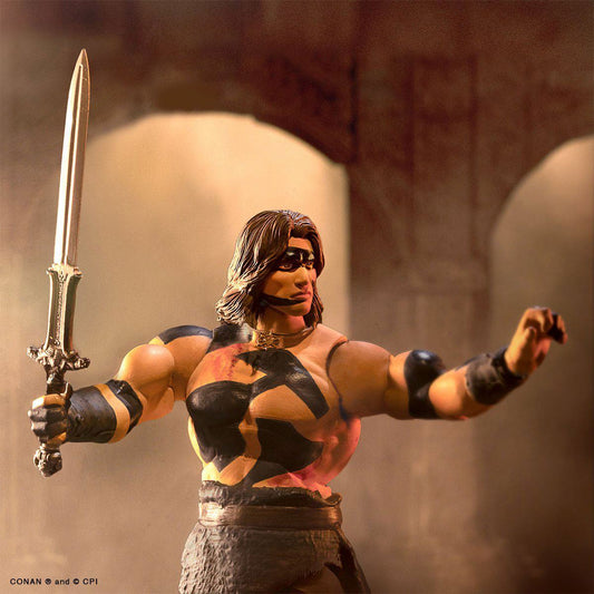 Conan der Barbar Ultimates Actionfigur Conan War Paint Conan 18 cm