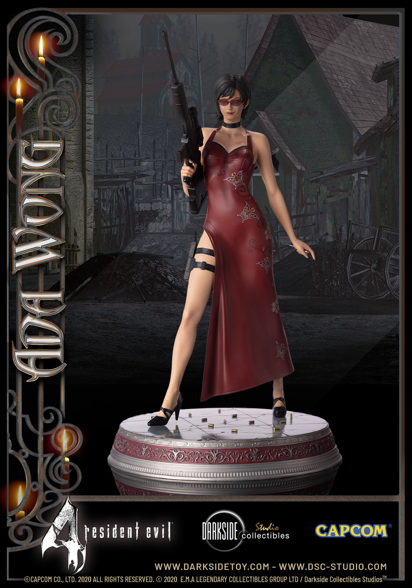 Ada Wong Resident Evil 4 Premium Statue by Darkside Collectibles Studio