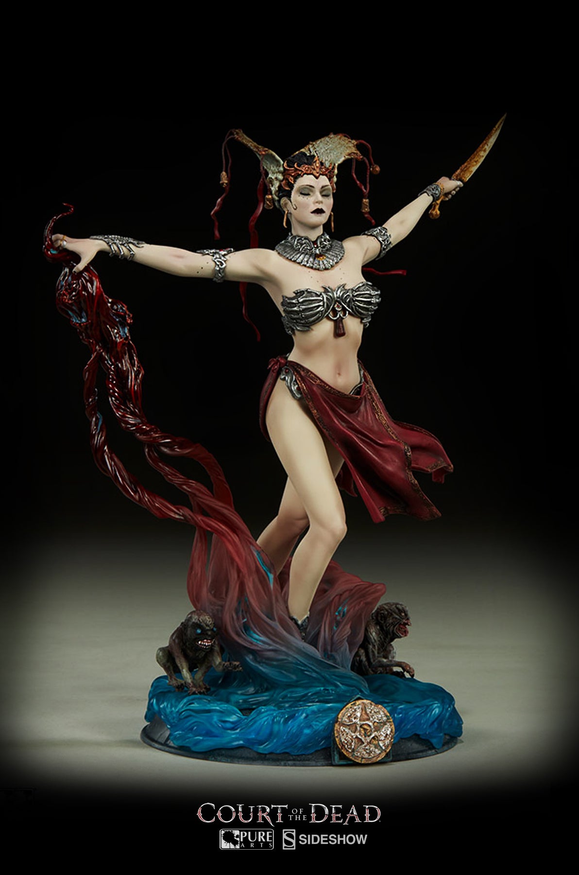 Court Of The Dead - Gethsemoni, Queen's Conjuring 1:8 Scale PVC Statue