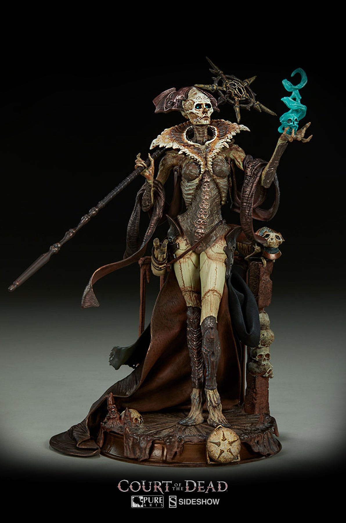 Court Of The Dead - Xiall, Osteomancer's Vision 1:8 Scale PVC Statue