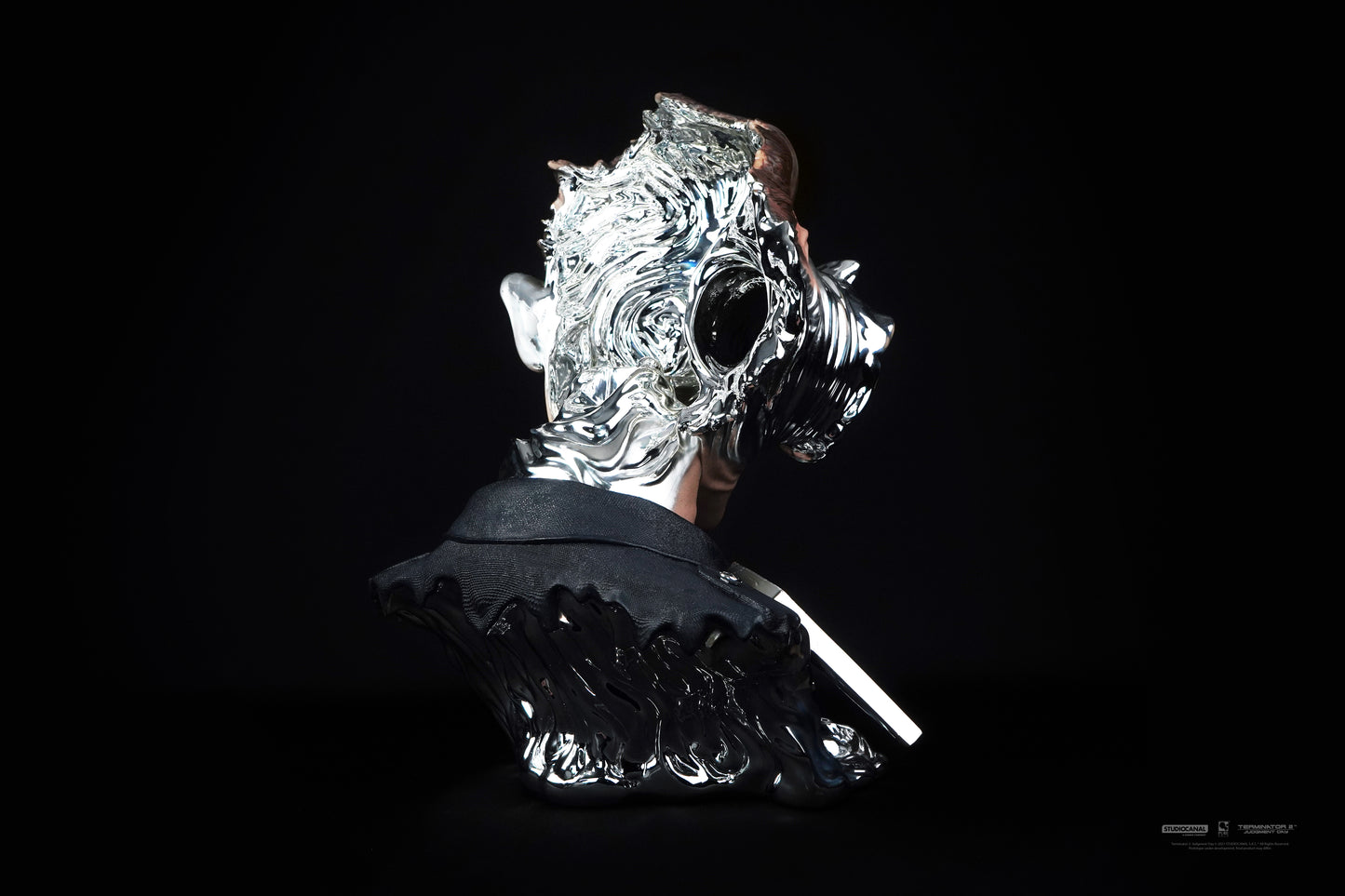 Terminator 2 - T-1000 1:1 Scale Art Mask - Painted