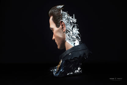 Terminator 2 - T-1000 1:1 Scale DELUXE Art Mask - Painted