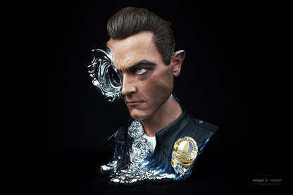 Terminator 2 - T-1000 1:1 Scale Art Mask - Painted