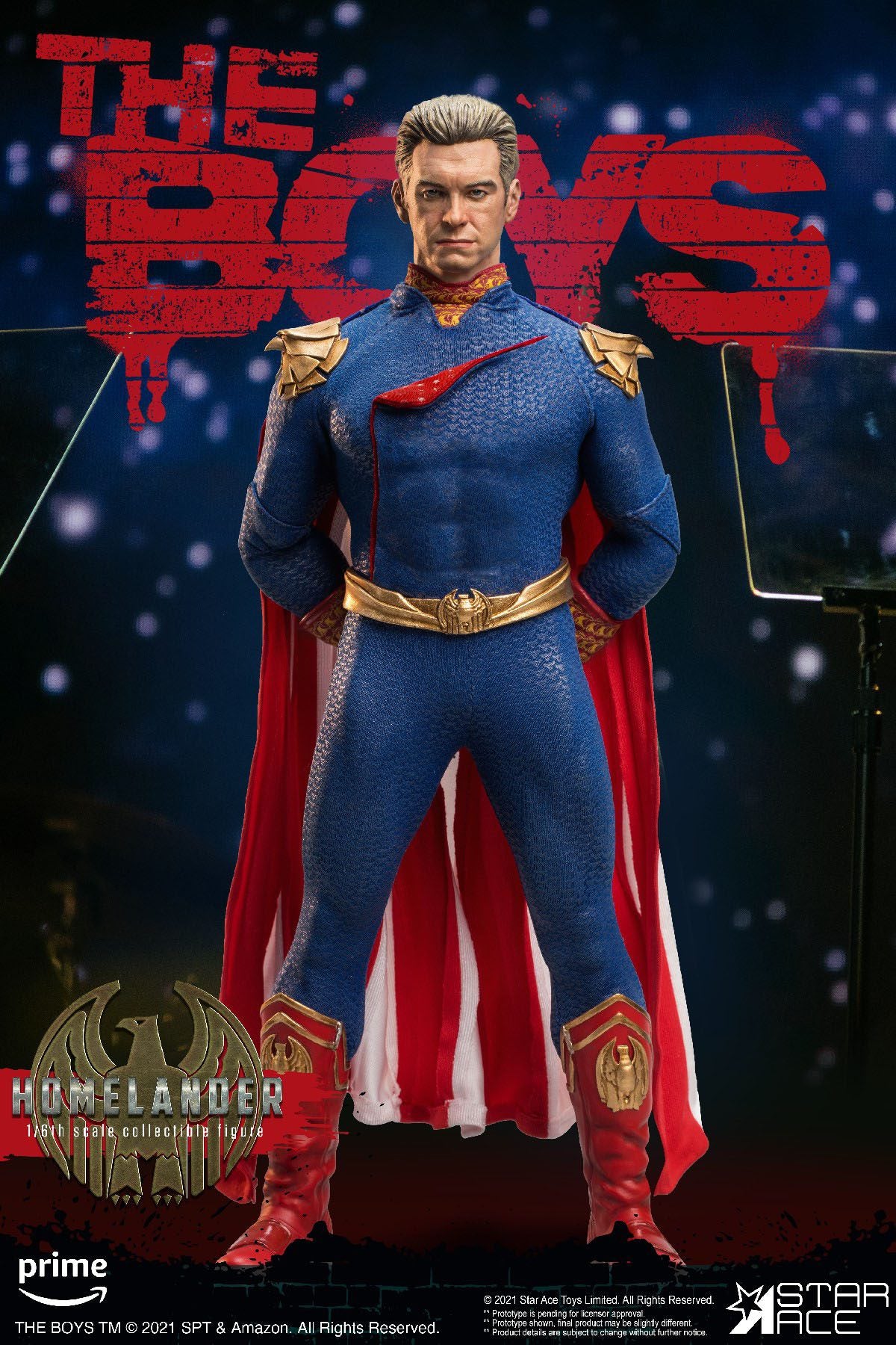 The Boys My Favourite Movie Actionfigur 1/6 Homelander (Deluxe Version) 30 cm