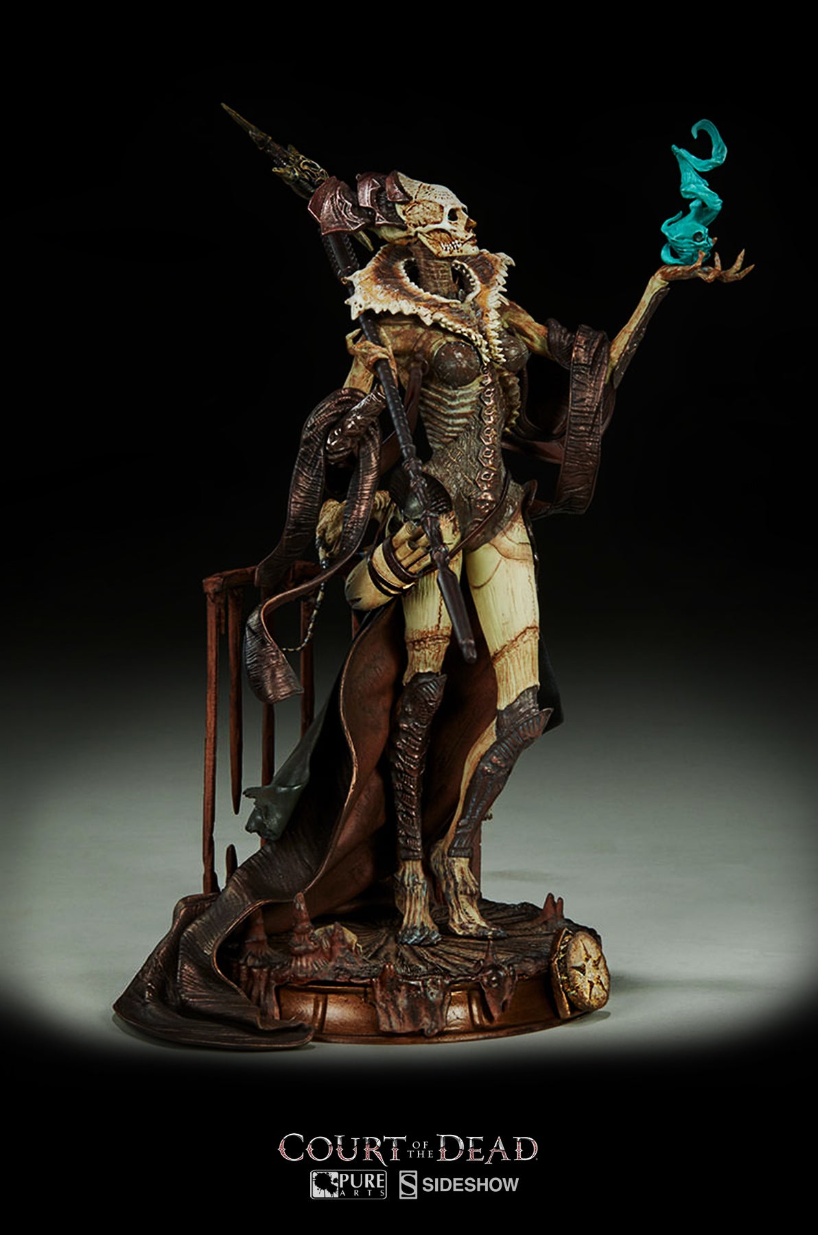 Court Of The Dead - Xiall, Osteomancer's Vision 1:8 Scale PVC Statue