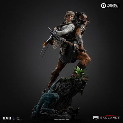 Statue Predator Dek & Thia - Predator: Badlands - Art Scale 1/10 - Iron Studios