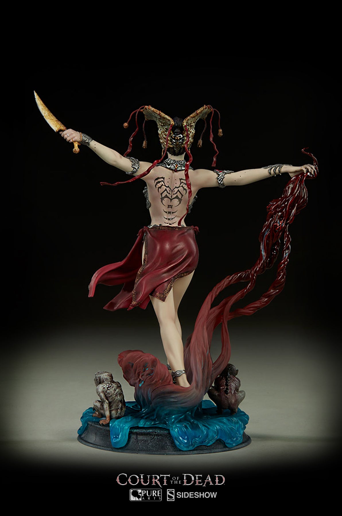 Court Of The Dead - Gethsemoni, Queen's Conjuring 1:8 Scale PVC Statue