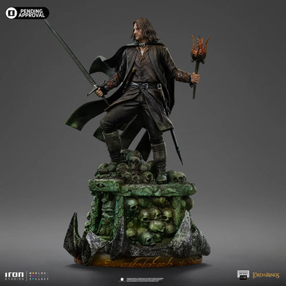 Statue Aragorn Unleashed - The Lord of the Rings - Art Scale 1/10 - Iron Studios