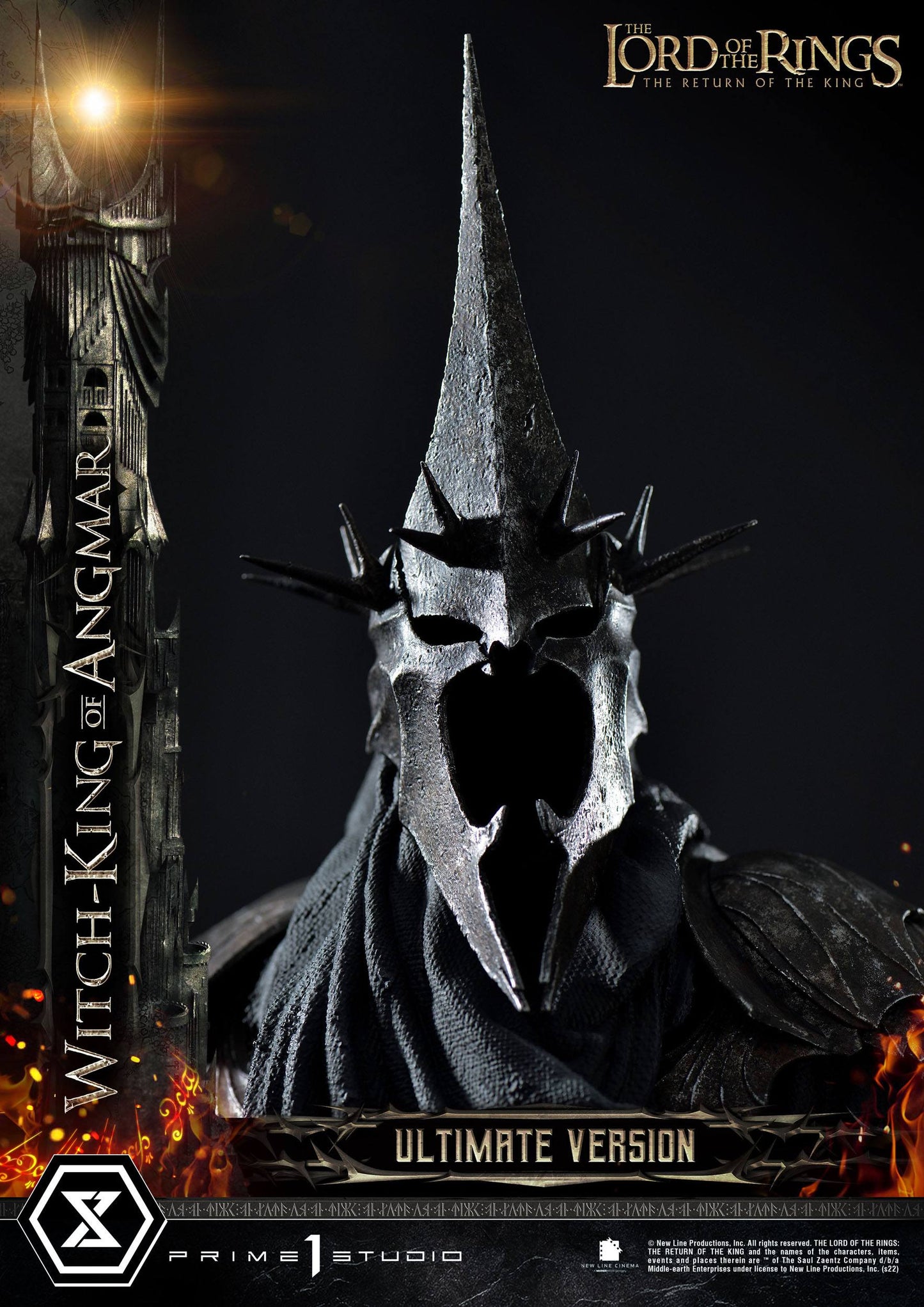 Herr der Ringe Statue 1/4 The Witch King of Angmar Ultimate Version 70 cm