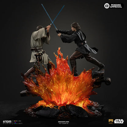Statue Anakin Vs Obi-Wan (Revenge of the Sith 20th Years Anniversary) - Star Wars - Art Scale 1/10 - Iron Studios