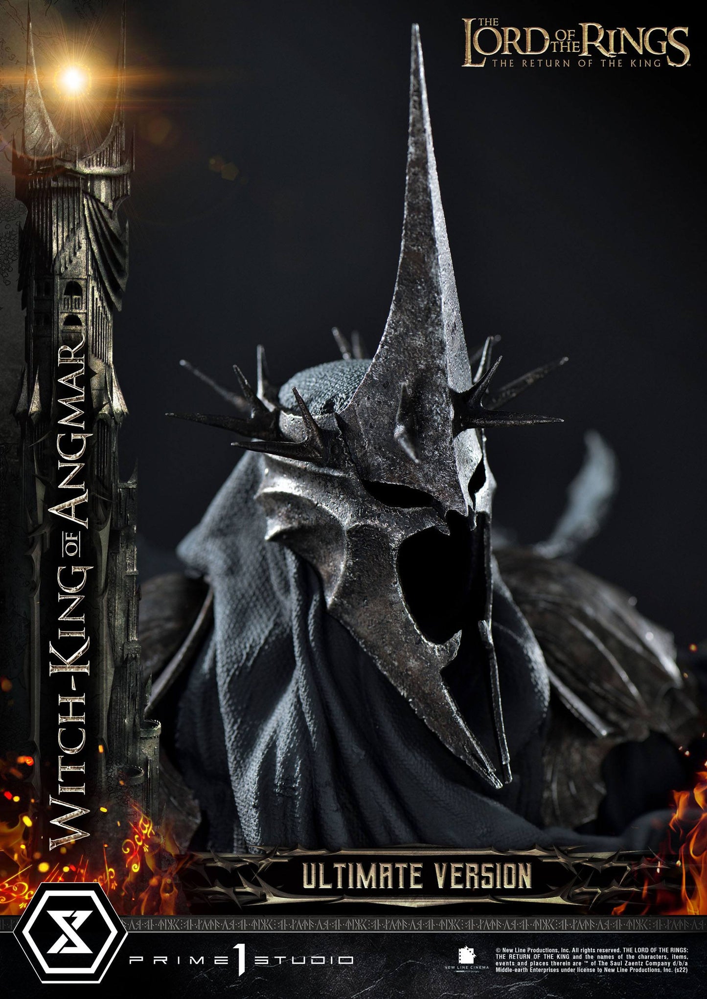 Herr der Ringe Statue 1/4 The Witch King of Angmar Ultimate Version 70 cm